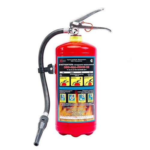 Огнетушитель воздушно-эмульсионный Пожнанотех ОВЭ-2-(з)-АВСЕ заряженный зимний, ЗПУ-латунь
