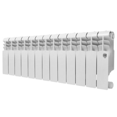 Радиатор биметаллический Royal Thermo Vittoria Super 300 (13 секций) Bianco Traffico