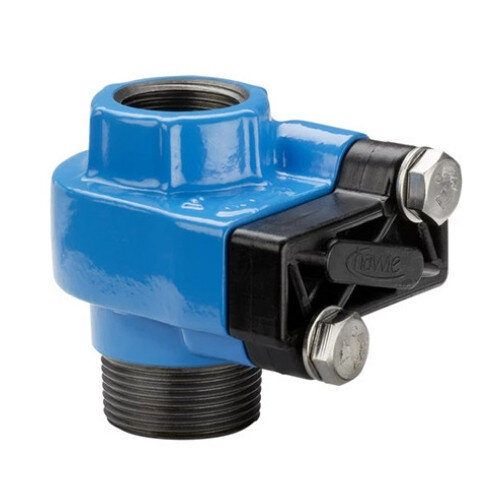 Перекрывающий адаптер Hawle 3720х1" для врезных хомутов