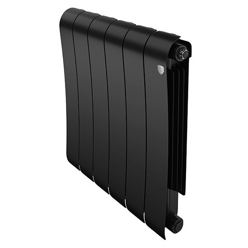 Радиатор биметаллический Royal Thermo Infinity 500 (6 cекций) Noir Sable