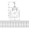 Клапан регулирующий ADL Гранрег КМ307Ф DN 50 PN 16 2