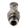 Клапан радиаторный Valtec VT.019.NER 1/2" x 3/4" (евроконус) DN 15 PN 10 настроечный угловой с самоуплотняющимся полусгоном 3