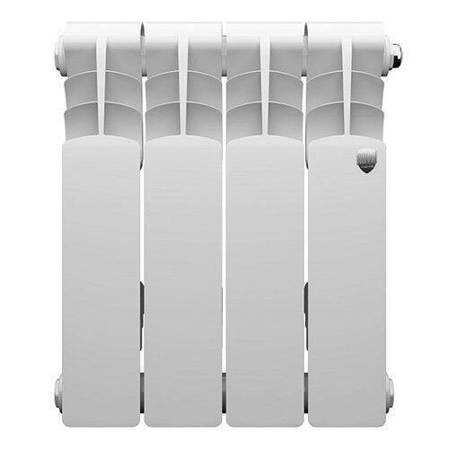 Радиатор биметаллический Royal Thermo Revolution Bimetall 350 (4 секции) Bianco Traffico