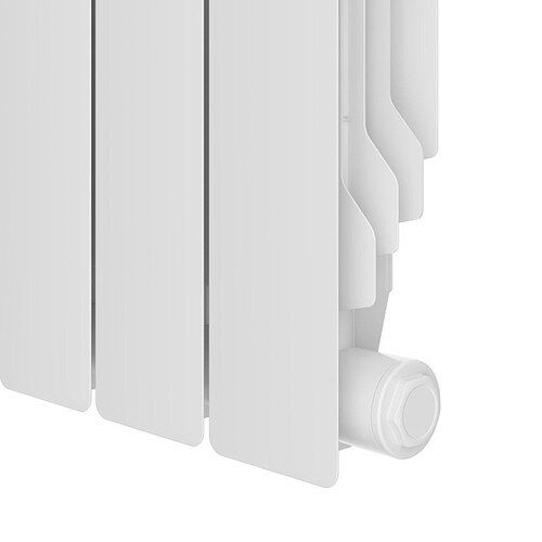 Радиатор биметаллический Royal Thermo Revolution Bimetall 350 (4 секции) Bianco Traffico