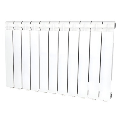 Радиатор биметаллический RIFAR Base 200 11 секций боковое подключение белый