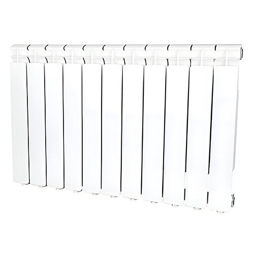 Радиатор биметаллический RIFAR Base 200 11 секций боковое подключение белый