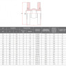 Компенсатор FAF 5050 DN 600 PN 10 фланцевый 2
