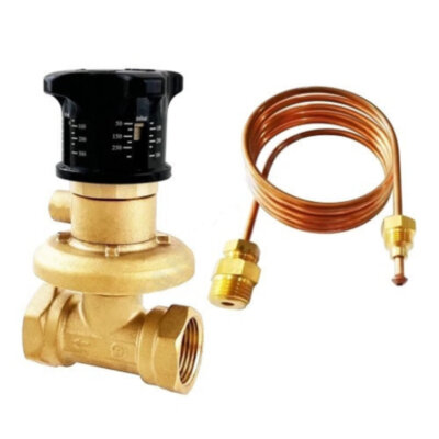 Клапан балансировочный Benarmo 3380H ВР 1" DN 25 PN 16 автомат латунь