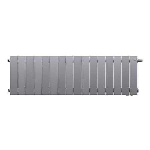 Радиатор биметаллический Royal Thermo PianoForte 300 VD (16 секций) Silver Satin 2