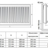 Радиатор панельный Royal Thermo HYGIENE H30-300-500 RAL9016 2