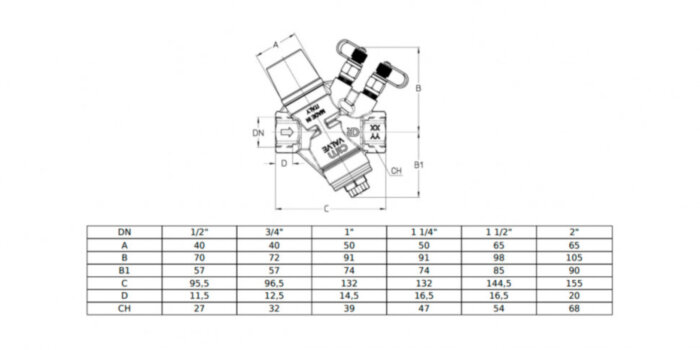 Регулятор давления Cim 767HP Ду 20 Ру 16 Cimberio