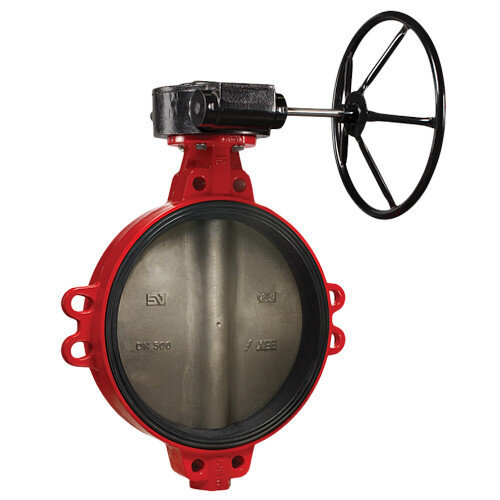 Затвор ЗПНЛ ADL ГРАНВЭЛ DN 450 PN 10 с редуктором