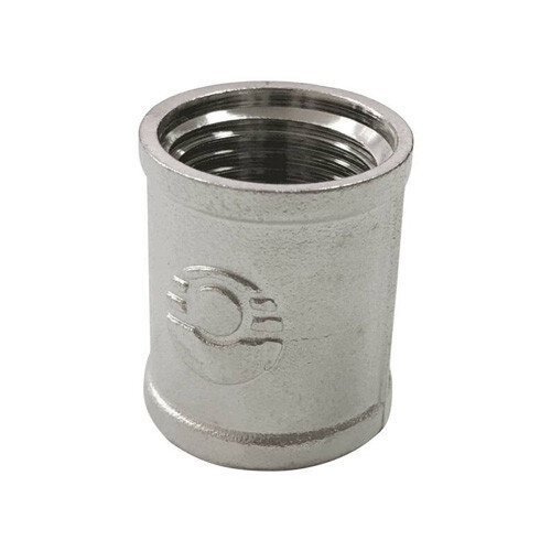 Муфта VALFEX VF.170 ВР 1/2" Ду 15 Ру 40 никелированная латунная