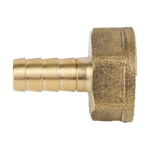 Переходник для шланга латунный Aquasfera 9101 DN 8х10 PN 25 резьба - 1/4''x10, резьбовой ВР-НР, 9101-01