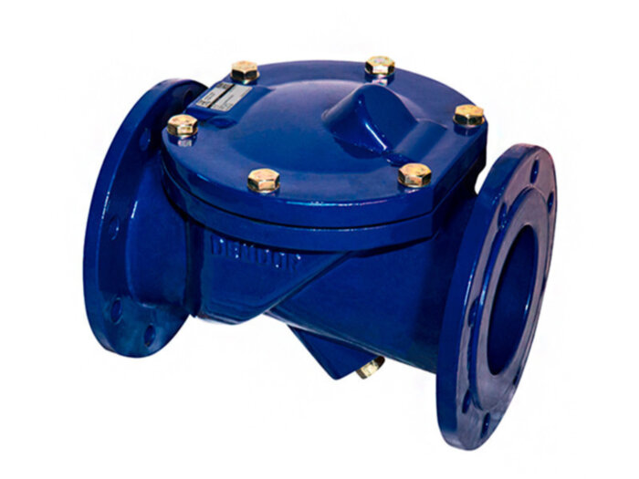 Клапан Dendor 015F DN 400 обратный фланцевый