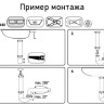 Сифон HL100G/40 DN40х6/4" для кухонной мойки с поворотным шарниром, горизонтальный выпуск 3