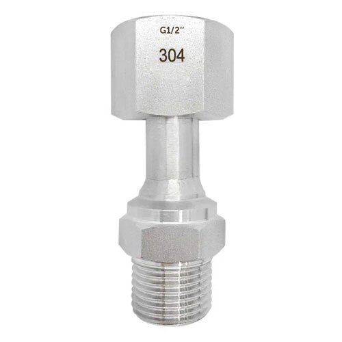 Фитинг резьбовой с накидной гайкой Росма Дкорп=27мм 0-40 Мпа G1/2" 00000038057