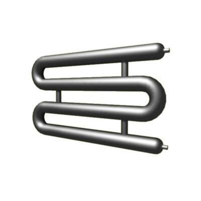 Регистр отопления РЗЭ-4x219x5,0-7000 змеевиковый четырёхрядный с эллиптическими заглушками