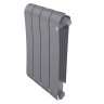 Радиатор биметаллический Royal Thermo Infinity V 500 (4 cекции) Silver Satin 1