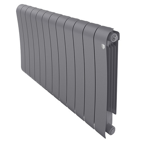 Радиатор биметаллический Royal Thermo Infinity 500 (12 cекций) Silver Satin 1