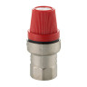 Клапан предохранительный VALTEC VT.0490.N.0430 1/2" DN 15 PN 10 пружинный с фиксированной настройкой 0,3 МПа, латунный с никелевым покрытием 8
