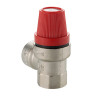 Клапан предохранительный VALTEC VT.0490.N.0430 1/2" DN 15 PN 10 пружинный с фиксированной настройкой 0,3 МПа, латунный с никелевым покрытием 7