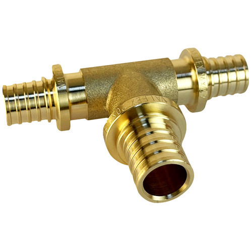 Тройник надвижной переходной VALFEX VF.431.AF Ду 16х20х16 Ру 16 латунный 1