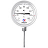 Термометр РОСМА БТ-52.220-300 Дкорп=100мм 10 МПа кл. 1,5 M20x1,5 Траб = 0…+100°C биметаллический коррозионностойкий готовый к гидрозаполнению, радиальный 00000037080 1
