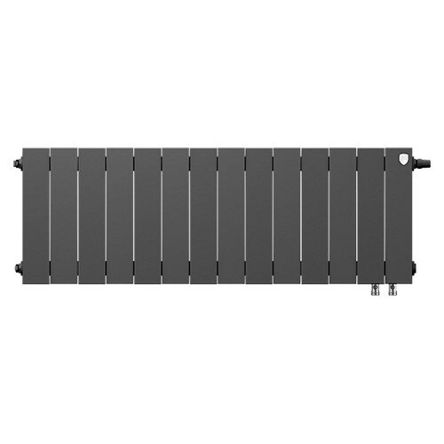 Радиатор биметаллический Royal Thermo PianoForte 300 VDR (14 секций) Noir Sable