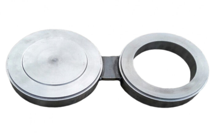 Заглушка 3-15-16,0 АТК 26-18-5-93 поворотная стальная Ду15 Ру160