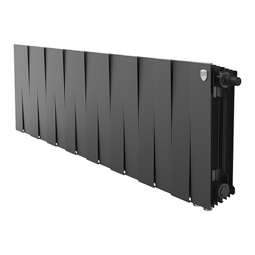 Радиатор биметаллический Royal Thermo PianoForte 300 VD (16 секций) Noir Sable 1