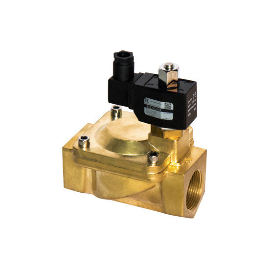 Клапан DENDOR VP DN 50 PN 0.5-10 электромагнитный непрямого действия муфтовый н/о