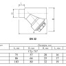 Фильтр сетчатый VALTEC VTp.787 DN 32 PN 25 внутреннее-наружное полипропиленовый 2