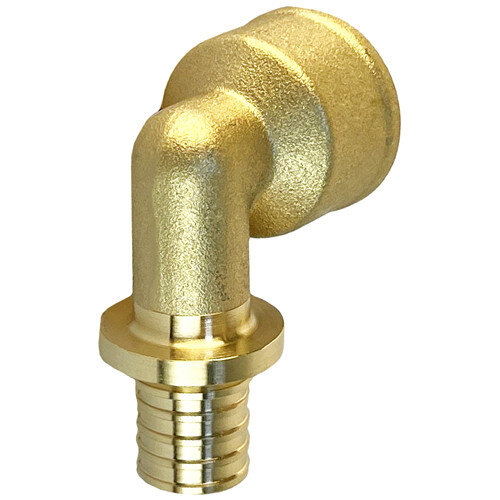 Угольник надвижной VALFEX VF.452.AF ВР 3/4" Ду 20 Ру 16 с переход на внутреннюю резьбу, латунный