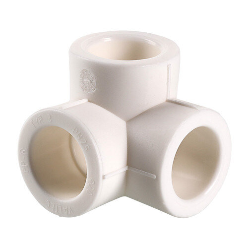 Тройник VALTEC VTp.738 DN 32 PN 25 двухплоскостной полипропиленовый