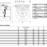 Клапан AVK 41/60 DN 200 PN 16 обратный поворотный с эластичным уплотнением фланцевый 2