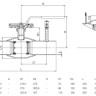 Кран шаровой NAVAL NAVALTRIM 264478 V DN 300 PN 25 регулирующий стальной под приварку 2