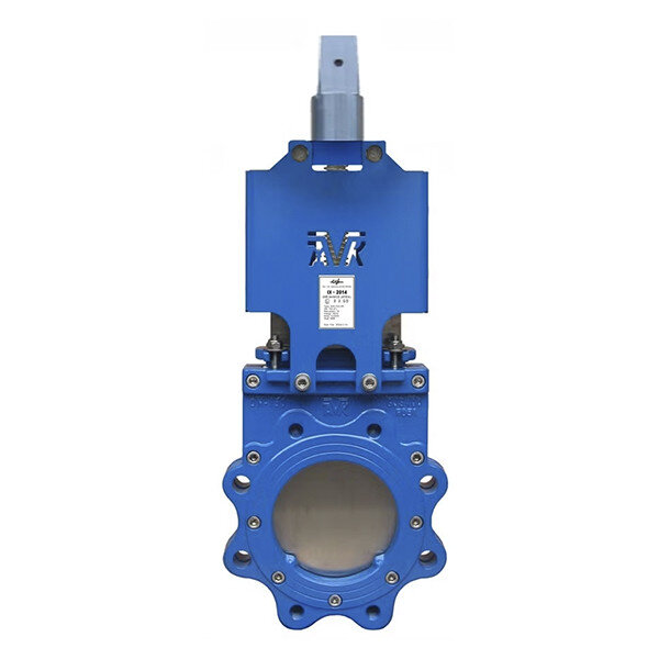 Задвижка AVK 702/90 DN 200 PN 10 ножевая шиберная фланцевая