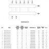 Коллектор распределительный Askon Дублер+ КК-32М/125/40/3+2D 5-ти контурный ВР-НР 1 1/4"x1 1/2" Ду 32 Ру 6 без теплоизоляции 2