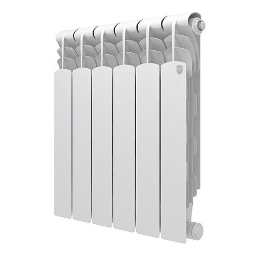 Радиатор биметаллический Royal Thermo Revolution Bimetall 2.0 500 (6 секций) Bianco Traffico