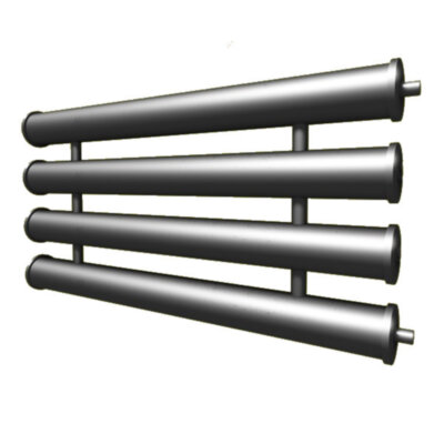 Регистр отопления РСП-4x219x5,0-9000 секционный четырёхрядный с плоскими заглушками