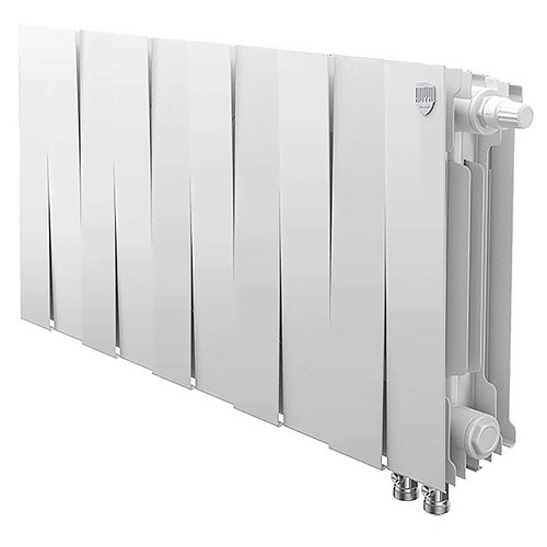 Радиатор биметаллический Royal Thermo PianoForte 300 VDR (10 секций) Bianco Traffico 1