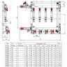 Узел этажный VALTEC VT.GPA.05S04.L2 3/4" DN 20 с автоматическим регулятором перепада давлений 8