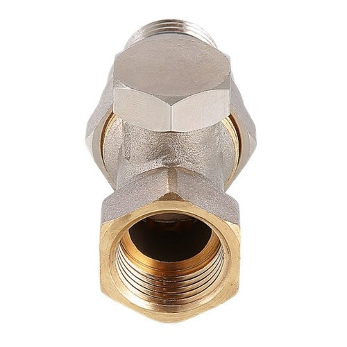 Клапан радиаторный Valtec VT.020.NR 1/2" DN 15 PN 10 настроечный прямой с самоуплотняющимся полусгоном 4