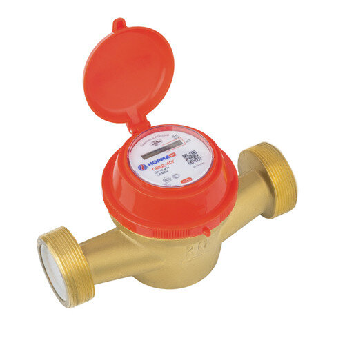 Счётчик воды НОРМА ИС СВКД-40 Г Ду 40 Ру 16 с радиомодулем для горячей воды