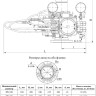 Узел управления УУ-Д150/1,6(Р,Э24,Г0,07)-ВФ.У3.1 с комбинированным приводом взрывозащищенный (вариант с отводом и "СУЖ") 2