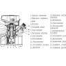 Клапан MSV-BD Ду 25 Ру 20 балансировочный Danfoss 4