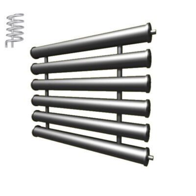 Регистр отопления РАП-6x159x4,0-5000 автономный шестирядный с плоскими заглушками