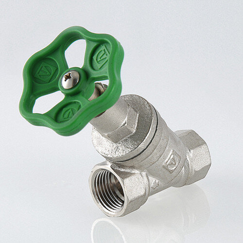 Клапан запорно-регулирующий VALTEC VT.052 1" DN 25 PN 16 прямоточный латунный