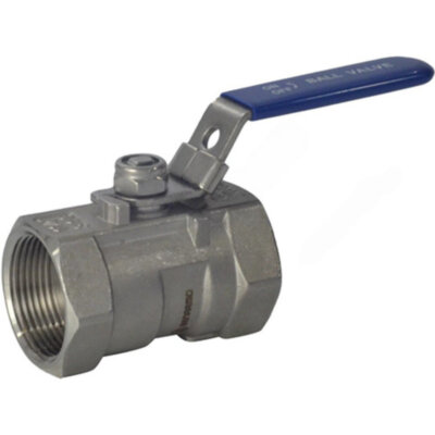 Кран шаровой Benarmo 4010H DN 40 PN 63 нержавеющий неполнопроходный резьбовой L=82.5мм